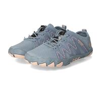 Barfußschuh DOCKERS BY GERLI, Kinder, Gr. 33, blau (graublau, rosé), Synthetik, Textil, Schuhe Barfußschuh, Barfußschuh, Sneaker, Schlupfschuh für Outdoor (74431757-33) graublau, rosé