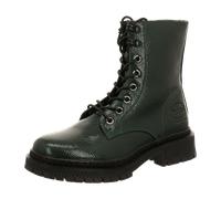 Dockers by Gerli Damen Klassische Stiefeletten, Frauen Stiefeletten,Wechselfußbett,Boots,Stiefel,Bootee,dunkelgrün/schwarz,38 EU