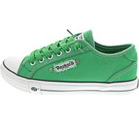 Dockers by Gerli Damen Schuhe Sneaker Schnürschuh Turnschuh, Farbe:Grün, Schuhgröße:EUR 38, Artikel:-810 Light Green
