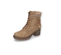 Dockers by Gerli Damen Combat Boots, Frauen Stiefeletten,Booties,halbstiefel,Kurzstiefel,uebergangsschuhe,uebergangsstiefel,tan,36 EU