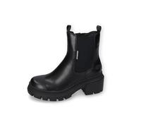 Dockers by Gerli Damen Combat Boots, Frauen Stiefeletten,schnürstiefel,Stiefel,Booties,halbstiefel,Kurzstiefel,schwarz,41 EU