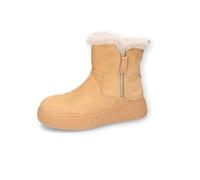 Dockers by Gerli Damen Combat Boots, Frauen Stiefeletten,warm gefüttert,Kurzstiefel,uebergangsschuhe,uebergangsstiefel,Sand,41 EU