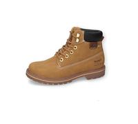 Dockers by Gerli Damen Combat Boots, Frauen Stiefeletten,wasserabweisend,halbstiefel,Kurzstiefel,uebergangsschuhe,golden tan,37 EU