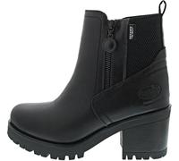 Dockers by Gerli Damen Erwachsene Chelsea Boots 37CE221 Weite normal Reißverschluss Polyurethan (PU) schwarz/dunkelgrau (122) 39 EU