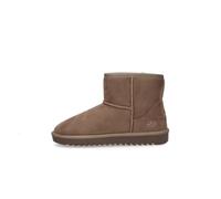 Dockers by Gerli Damen Stiefeletten Valuta, Wechselfußbett, warm gefüttert, Taupe Gr. 37