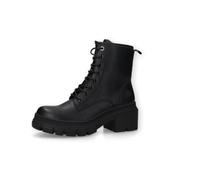 Dockers by Gerli Damen Erwachsene Schnür-Stiefeletten 51KA303 Weite normal Reißverschluss Polyurethan (PU) schwarz (100) 41 EU