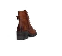 Dockers by Gerli Damen Erwachsene Schnür-Stiefeletten 57OX201 Weite normal Reißverschluss Polyurethan (PU) Cognac (470) 41 EU