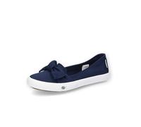 Dockers by Gerli Damen Klassische Ballerinas, Frauen Flats,Halbschuhe,Sommerschuhe,Slipper,Ballerina-Schuhe,Ballett-Schuhe,Navy,43 EU