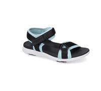 Dockers by Gerli Damen Klassische Sandalen, Frauen Sandalen,Badelatschen,Badeschlappen,Badesandalen,Wasserschuhe,schwarz/türkis,39 EU