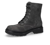 Dockers by Gerli Damen Klassische Stiefeletten, Frauen Stiefeletten,Wechselfußbett,Boots,Stiefel,Bootee,dunkelgrau/schwarz,39 EU