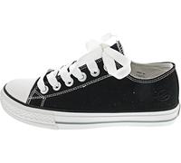 Dockers by Gerli Sneaker Damen mit dezenter Logo-Stickerei Schwarz Gr. 38