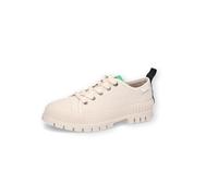 Dockers by Gerli Damen Low-Top Sneaker, Frauen Halbschuhe,Freizeitschuhe,Turnschuhe,Laufschuhe,schnürschuhe,schnürer,Natur,36 EU