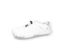 Dockers by Gerli Damen Low-Top Sneaker, Frauen Halbschuhe,Freizeitschuhe,Turnschuhe,Laufschuhe,schnürschuhe,schnürer,Weiss/grau,41 EU