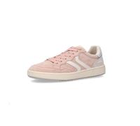 Dockers by Gerli Damen Low-Top Sneaker, Frauen Halbschuhe,Sportschuhe,Freizeitschuhe,Turnschuhe,Laufschuhe,schnürer,rosa/Weiss,42 EU