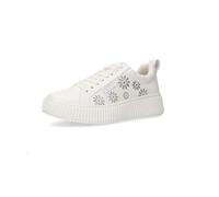 Dockers by Gerli Damen Low-Top Sneaker, Frauen Halbschuhe,Strassenschuhe,Sportschuhe,Freizeitschuhe,Turnschuhe,Laufschuhe,Weiss,37 EU
