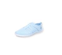 Dockers by Gerli Damen Low-Top Sneaker, Frauen Halbschuhe,Wechselfußbett,schnürer,straßenschuhe,Freizeitschuhe,Baby blau,40 EU