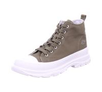 Dockers by Gerli Damen Plateau Sneaker für Damen, grün, Größe 39 EU