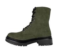 Dockers by Gerli Damen Schuhe Boots Schnürstiefel Schnürboots, Farbe:Khaki, Schuhgröße:EUR 38, Artikel:-630851 Khaki/Black