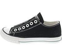 Dockers by Gerli Damen Schuhe Sneaker Schnürschuh Turnschuh Sneaker Canvas, Farbe:Schwarz, Schuhgröße:EUR 39, Artikel:-150 Black/White