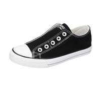 Dockers by Gerli Damen Schuhe Sneaker Schnürschuh Turnschuh Sneaker Canvas, Farbe:Schwarz, Schuhgröße:EUR 40, Artikel:-150 Black/White