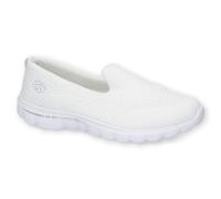 Dockers by Gerli Damen Slipper, Frauen Slip On,Mokassins,Halbschuhe,Slip-ons,Slides,Schlupfschuhe,schluepfschuhe,Loafer,Weiss,39 EU