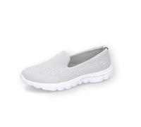 Dockers by Gerli Damen Slipper, Frauen Slip On,Mokassins,Halbschuhe,Slip-ons,Slides,Schlupfschuhe,schluepfschuhe,Loafer,hellgrau,38 EU