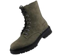 Dockers by Gerli Damen Stiefelette khaki/schwarz EU 38