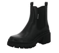 Chelseaboots DOCKERS BY GERLI, Damen, Gr. 39, schwarz, Lederimitat, Schuhe Chelseaboots, Boots mit Plateau und Blockabsatz (48168534-39)