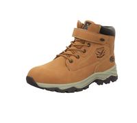 Dockers by Gerli Unisex - Kinder Schnürstiefeletten, Jungen,Mädchen Stiefeletten,wasserabweisend,übergangsschuhe,golden tan,36 EU