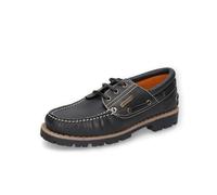 Dockers by Gerli Herren Bootsschuhe, Männer Bootsschuhe,Boat-Shoes,sportlich,Segelschuhe,docksider,Halbschuhe,Slipper,schwarz,44 EU