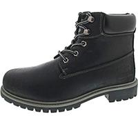 Winterboots DOCKERS BY GERLI, Herren, Gr. 43, schwarz, Leder, Schuhe, Winterboots, Workerboots mit Profilsohle (89267034-43) schwarz