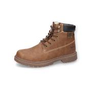 Dockers by Gerli Herren Combat Boots, Männer Sport- & Outdoorschuhe,wasserabweisend,warm gefüttert,halbstiefel,Booties,Cognac,42 EU