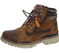 Dockers by Gerli Herren Combat Boots, Männer Stiefeletten,halbstiefel,Kurzstiefel,uebergangsschuhe,uebergangsstiefel,Bootee,braun,44 EU