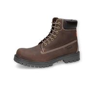 Dockers by Gerli Herren Combat Boots, Männer Stiefeletten,schnürstiefel,Stiefel,Bootee,Booties,halbstiefel,Kurzstiefel,Schoko,44 EU