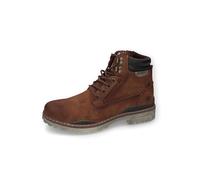 Dockers by Gerli Herren Combat Boots, Männer Stiefeletten,schnürstiefel,Stiefel,Booties,halbstiefel,Kurzstiefel,braun,45 EU