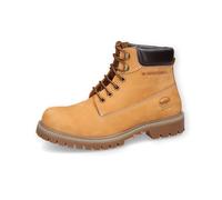 Dockers by Gerli Herren Combat Boots, Männer Stiefeletten,uebergangsschuhe,uebergangsstiefel,schnürstiefel,Stiefel,golden tan,43 EU
