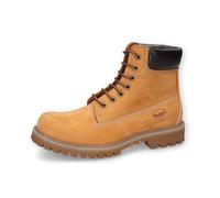 Dockers by Gerli Herren Combat Boots, Männer Stiefeletten,uebergangsschuhe,uebergangsstiefel,schnürstiefel,Stiefel,golden tan,43 EU