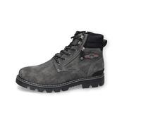 Dockers by Gerli Herren Combat Boots, Männer Stiefeletten,uebergangsschuhe,uebergangsstiefel,schnürstiefel,Stiefel,dunkelgrau,43 EU