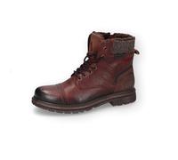 Dockers by Gerli Herren Combat Boots, Männer Stiefeletten,warm gefüttert,uebergangsschuhe,uebergangsstiefel,Winterstiefel,Cognac,42 EU