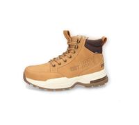 Dockers by Gerli Herren Combat Boots, Männer Stiefeletten,wasserabweisend,warm gefüttert,halbstiefel,Kurzstiefel,golden tan,43 EU