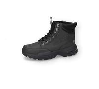 Dockers by Gerli Herren Combat Boots, Männer Stiefeletten,wasserabweisend,warm gefüttert,schnürstiefel,winterstiefel,allblack,43 EU