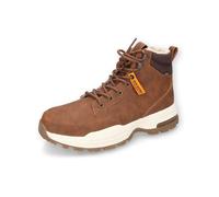 Dockers by Gerli Herren Combat Boots, Männer Stiefeletten,wasserabweisend,warm gefüttert,Winterstiefel,Winterschuhe,Cognac,45 EU