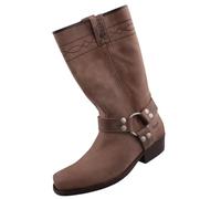 Dockers by Gerli Herren/Damen Biker Stiefel Hellbraun EU 37