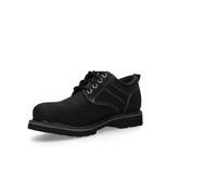 Dockers by Gerli Herren Erwachsene Schnürschuh 23DA005 Weite normal Schnürung Leder schwarz (100) 41 EU