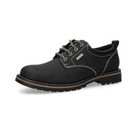 Dockers by Gerli Klassische Schnürschuhe für Herren, schwarz, Gr. 45 EU