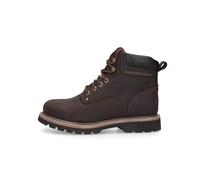 Winterboots DOCKERS BY GERLI, Herren, Gr. 47, braun (dunkelbraun), Leder, Schuhe Winterboots, Schnürboots, Workerboots im Bergsteiger-Look (17240631-47) dunkelbraun
