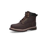 Dockers by Gerli Herren Erwachsene Sportliche Schnürer 23DA104 Weite normal Schnürung Leder Cafe (320) 42 EU