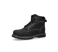 Dockers by Gerli Herren Erwachsene Sportliche Schnürer 23DA104 Weite normal Schnürung Leder schwarz (100) 42 EU