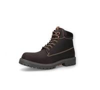 Dockers by Gerli Herren Erwachsene Sportliche Schnürer 53AX003 Weite normal Schnürung Leder Schoko (360) 43 EU