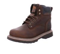 Dockers by Gerli Herren Erwachsene Sportliche Schnürer 23DA004 Weite normal Schnürung Leder Cafe (320) 45 EU